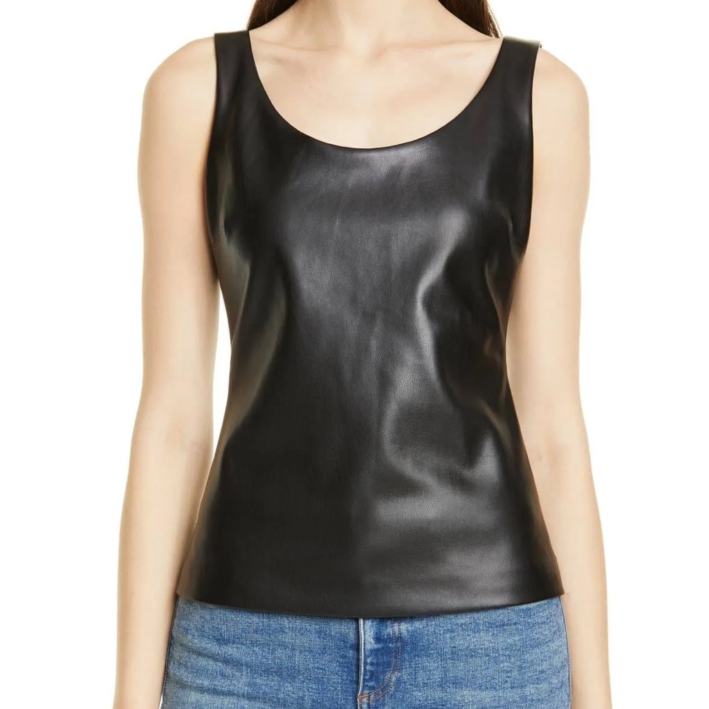 Theory Leather Tank